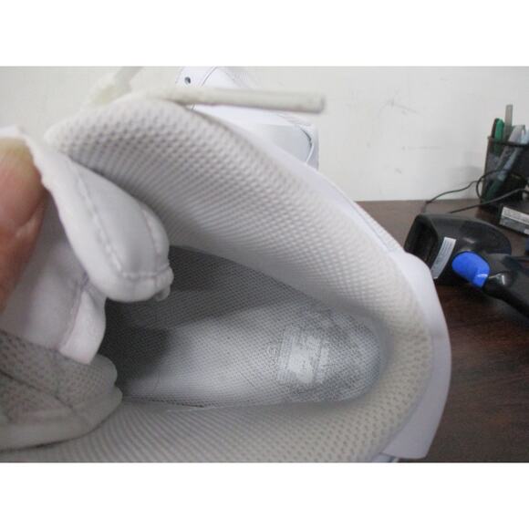 USED Nike WMNS Air Force 1 High 'Triple White' Size 10 - Picture 9 of 11